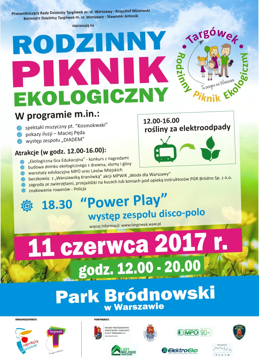 eko piknik 2017 plakat wiosna