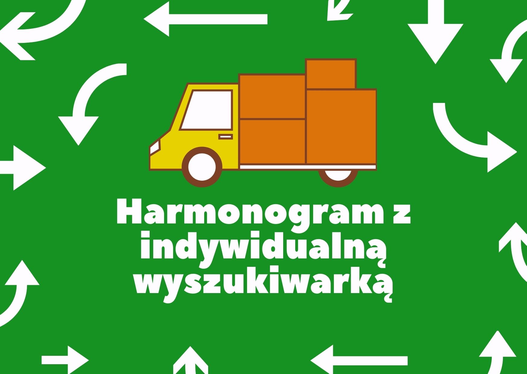 do posta harmonogram z wyszukiwarką na stronę