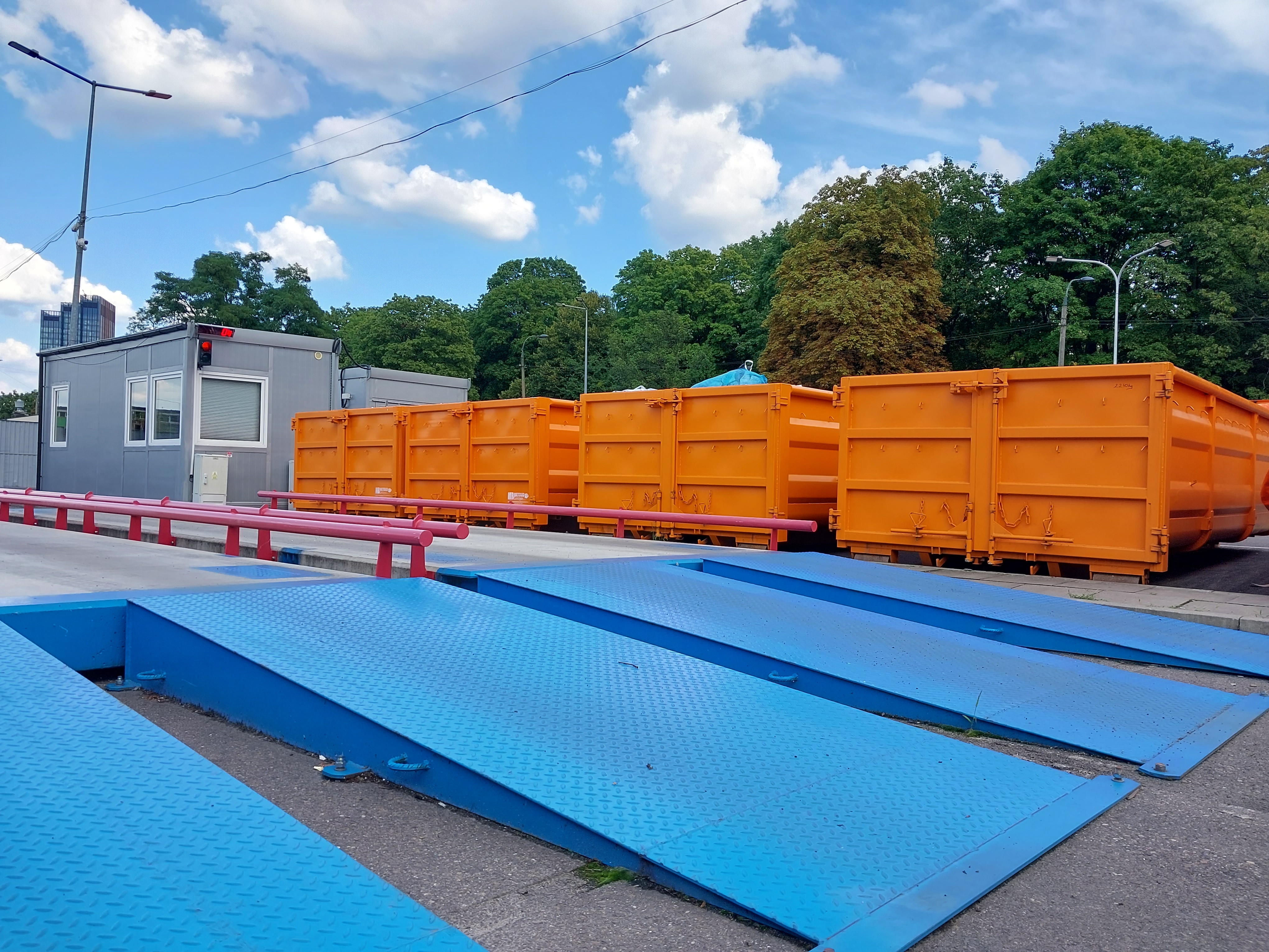 fot. MPO Warszawa PSZOK przy ul. Tatarskiej Wola