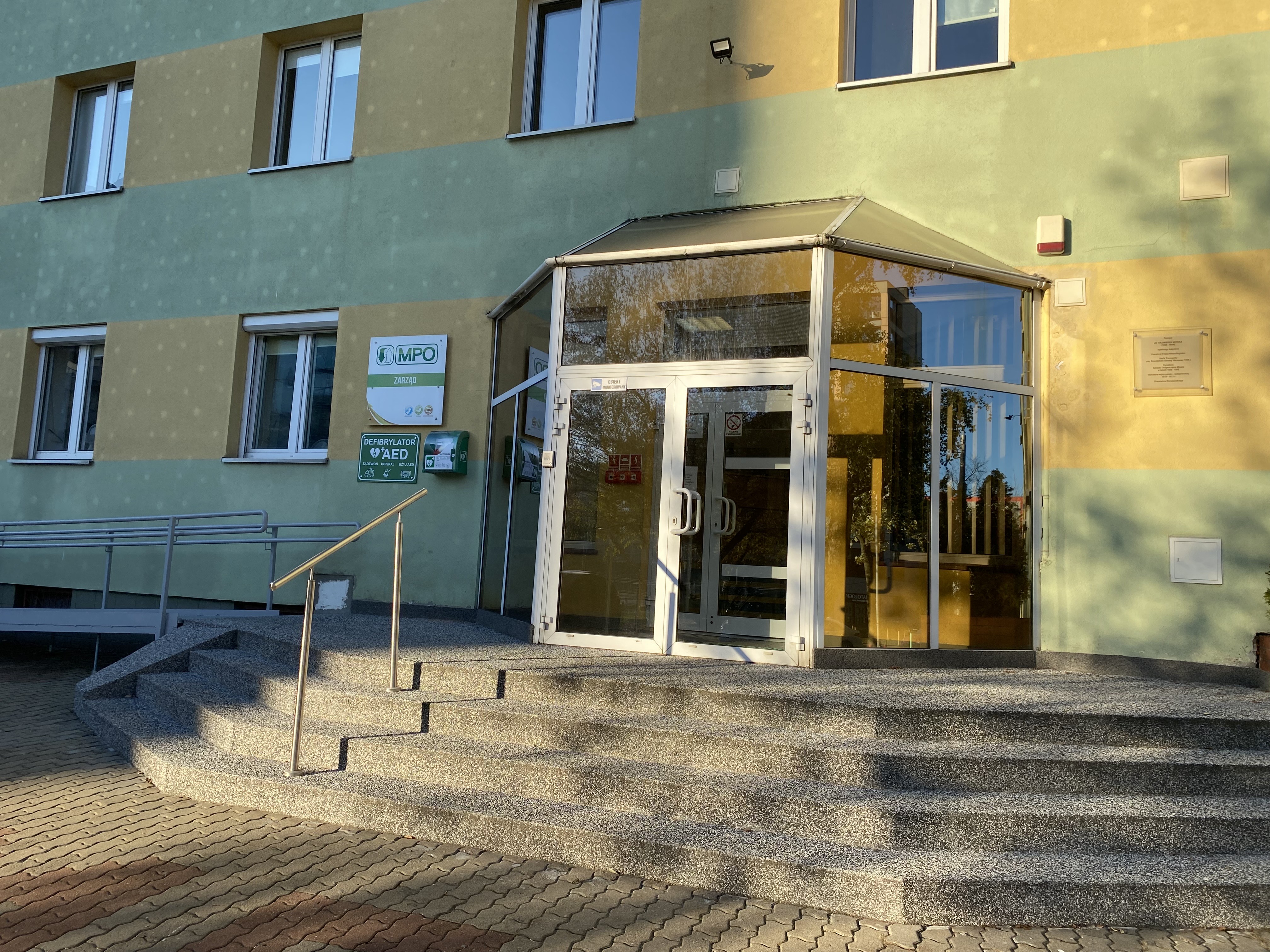 fot. MPO Warszawa siedziba spółki przy ul. Obozowej 43